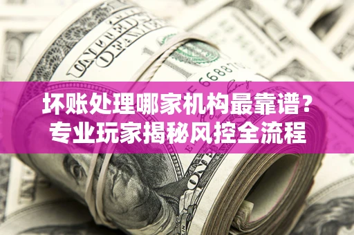 北京坏账处理哪家机构最靠谱？专业玩家揭秘风控全流程