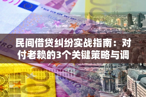 北京民间借贷纠纷实战指南：对付老赖的3个关键策略与调解盲区解析