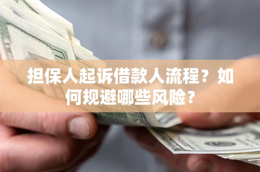 北京担保人起诉借款人流程？如何规避哪些风险？