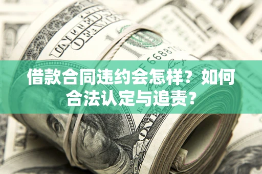 北京借款合同违约会怎样？如何合法认定与追责？