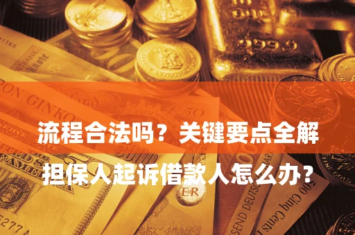 北京

担保人起诉借款人怎么办？流程合法吗？关键要点全解析