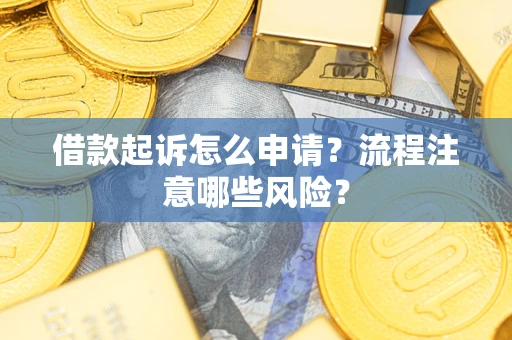 北京借款起诉怎么申请？流程注意哪些风险？
