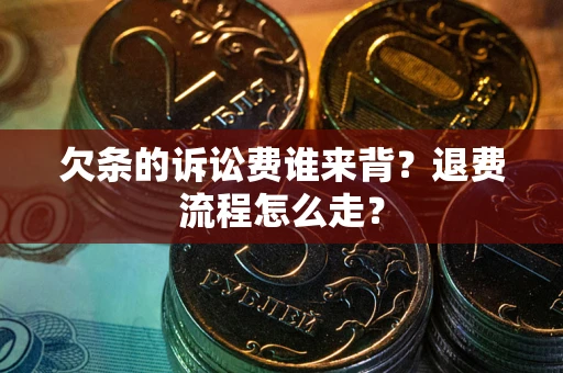 北京欠条的诉讼费谁来背？退费流程怎么走？